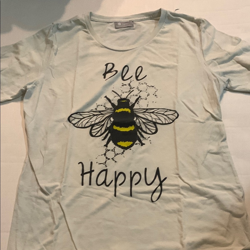 Bee Happy Shirt - Cream